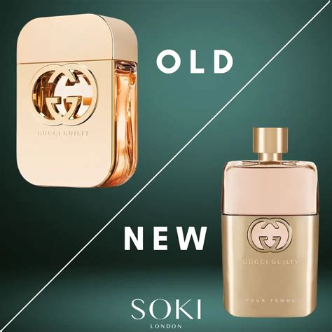 gucci guilty old bottle